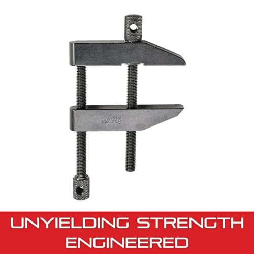 Image of Starrett Toolmakers Parallel Clamp - Ideal for Holding Work in Tapping and Drilling - 2-1 /4 inch Capacity, 1-7 /32 inch Throat Depth, Hardened Steel, Nice Finish - 161C