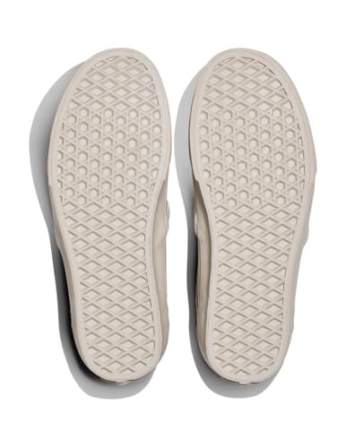 Vans Women's Asher Slip-On Shoe | Comfortable Sneakers for Walking, Fashion & Everyday Wear, Mono Perf Oatmeal, 8
