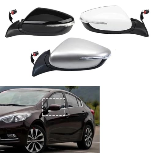 Rétroviseur extérieur Kia K3 2012-2017 clignotant rabattable électrique - 2