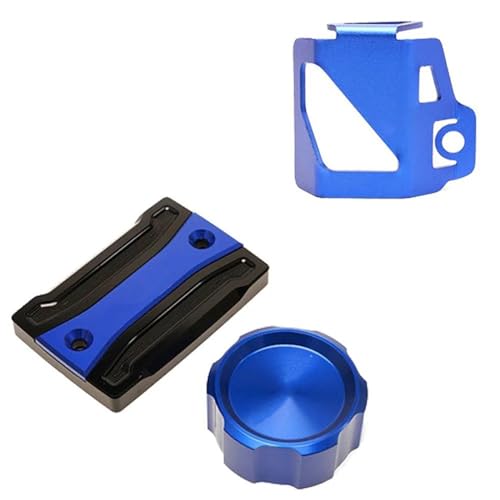 Protector de tapa de depósito de líquido de frenos azul para moto Yamaha TRACER 7 / GT 2021 2022