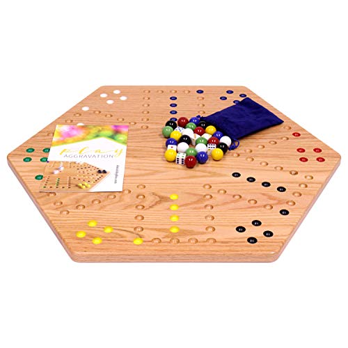 Wahoo Juego de Mesa en Madera Roble Sólido 24 in miniatura 4