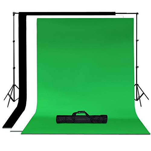 Image of Photography Video Studio Umbrella Lighting Kit with Backdrops and Softbox - Portarit Photo Shooting Production Equipment