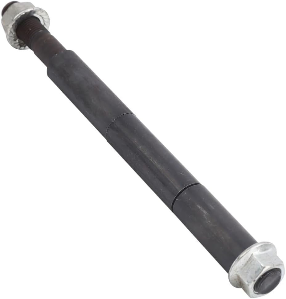 160x10mm Rear Wheel Axle with Bearings – High-Strength Steel Hub Axle Replacement for 8-Inch Electric Scooters