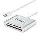 Produktbild USB 3.0 Kartenlesegerät,Cardreader,Trusda USB Kartenleser mit Kabel für MicroSD/MicroSDHC/MicroSDXC/SD/SDHC/SDXC/CF, Kompatibel: Mac OS,Windows PCs, Linux, TV