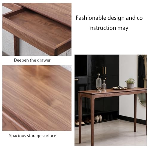 Consola madera para entrada que transforma pasillos vacíos en zonas modernas 6