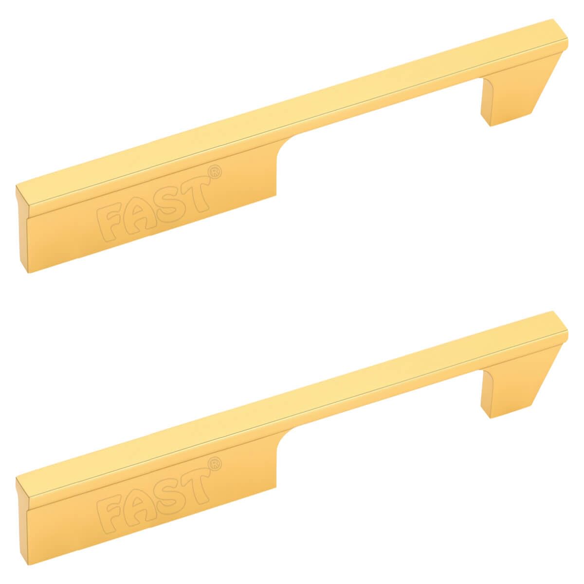 FAST CP501A Aluminium Gold Cabinet Pull Handles and Wardrobe Door Handle Pack of 2pcs (8 Inch) (B0CNRQF2FF) Amazon Price History, Amazon Price Tracker