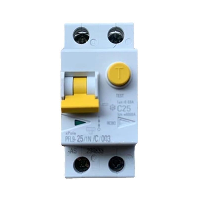 Disyuntor 25A C PFL9-25/1N/C/003 de 30mA interruptor magneto térmico diferencial para cuadro