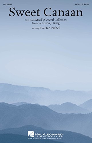 Hal Leonard Sweet Canaan SATB arranged by Stan Pethel