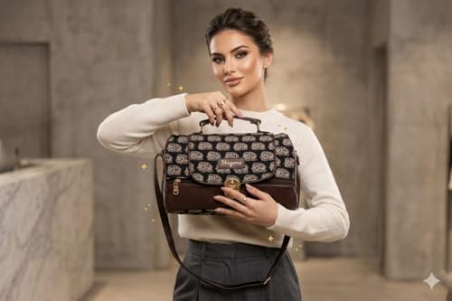 Image of designer Satchel Hand Bags for Women Stylish | cross body sling Bag | Purse | Travel | Office |for daily use /Birthday Gift for Wife /Mother | Rakhi Gifts for Sisters