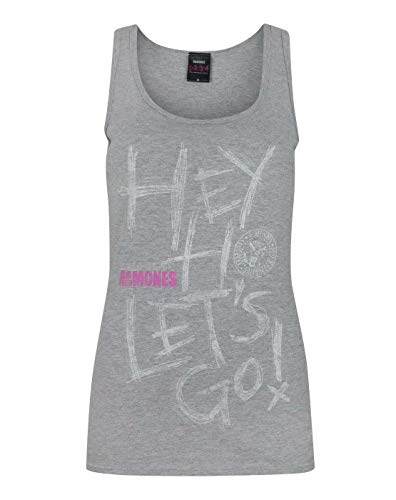Image of Ramones Hey Ho Women's Vest Grey