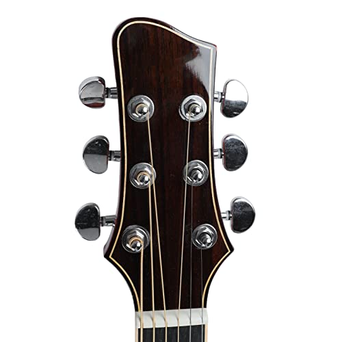 Folk Guitar Beginner Starter Pack, Guitare Acoustique en Bois Massif Entièrement équipée pour les Mélomanes (Couleur du bois naturel) - Les Beatles, Paul McCartney, John Lennon, RIngo Starr, George Harrison Folk Guitar Beginner Starter Pack, Guitare Acoustique en Bois Massif Entièrement équipée pour les Mélomanes (Couleur du bois naturel) – Image 8