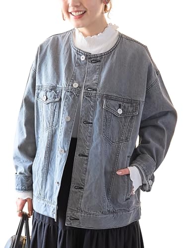 [�R�[�G��] �m�[�J���[�f�j���W���P�b�g 76606000024 1100 LT.GRAY(11) FREE