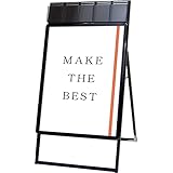 常磐精工 ポスターグリップスタンド看板パンフレットケース付(屋内用) A1片面ブラック PGSKP-A1KB