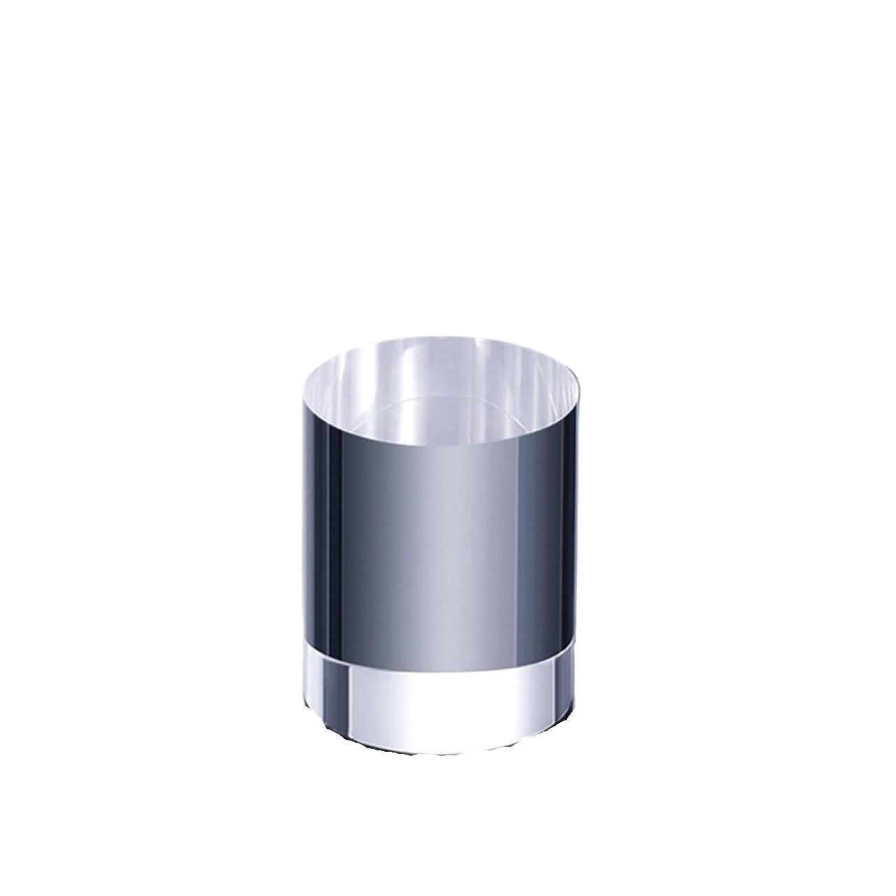 LQZAXSRDR Clear Acrylic Display Block, Acrylic Cylinder Display Block Diameter 3-20cm(8cm)