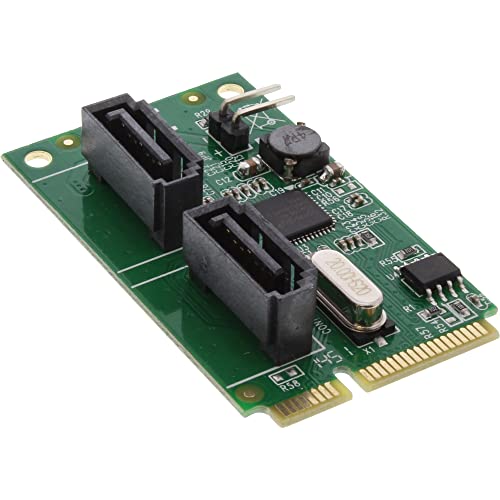 InLine 66907 Mini-PCIe 2.0 Karte, 2x SATA 6Gb/s, RAID 0,1,SPAN