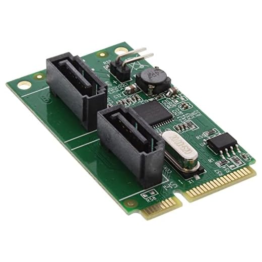 InLine 66907 Mini-PCIe 2.0 Karte, 2x SATA 6Gb/s, RAID 0,1,SPAN