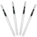 heartybay Water Brush Pen Set Assorted Watercolor Painting,set of 4 Nylon Tips