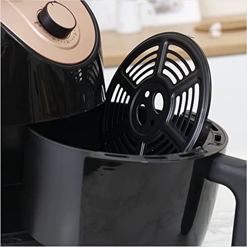 4-Qt Electric Air Fryer - Double Knob Operation Oilless Air Fryers, Reduce Grease Cooks Air Fryer, Easy To Clean Air Fryer, Can Make French Fries, Fried Chicken Wings, Grilled Fish, Fried Steak #TOP4