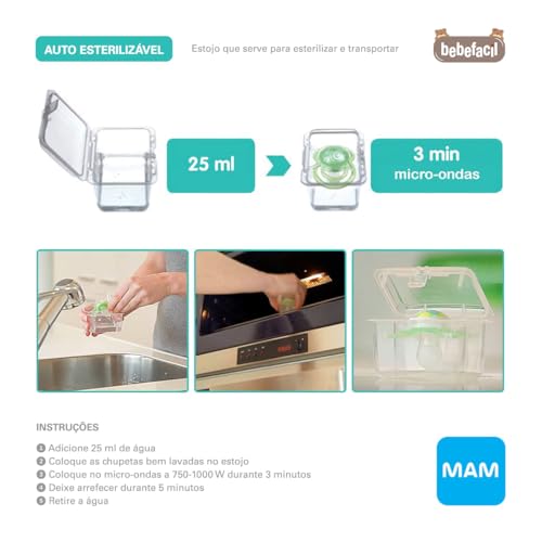 MAM Baby 1 Chupeta Original Start Com Bico... glide