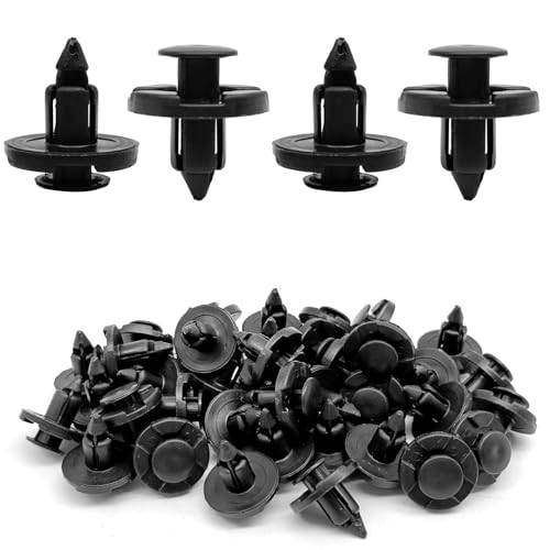 40Pcs Fender Trim Panel Bumper Shield Retainer Fastener Nylon Replaces
