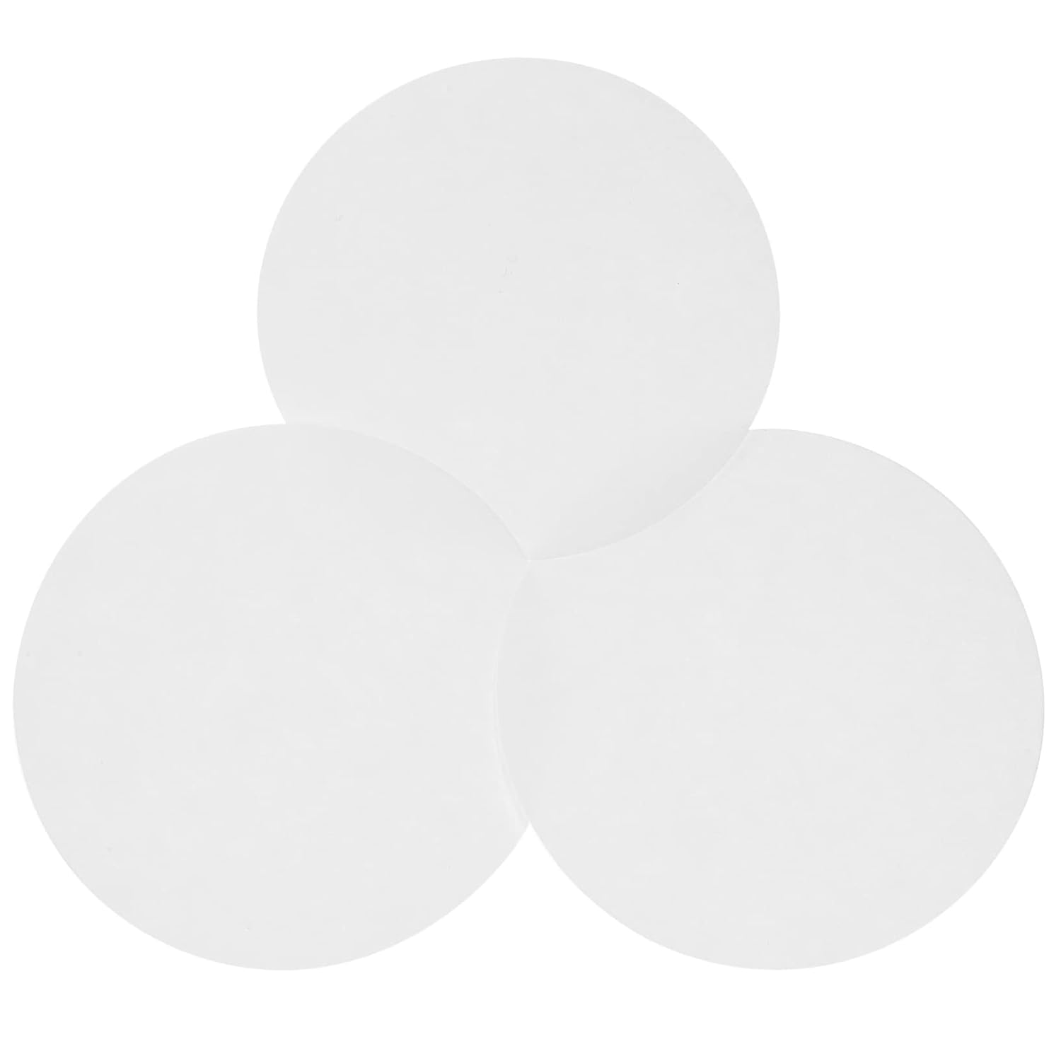 CANIGHT 9cm Lab Filter Discs 100 Pack Medium Speed Filter Papers White Qualitative Paper