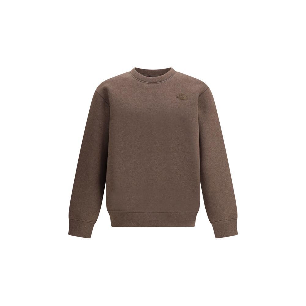 The North Face Men's Crew Neck Relaxed Sweatshirt, Smokey Brown Heather, L