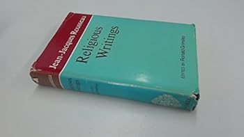 Hardcover Rousseau: Religious Writings Book