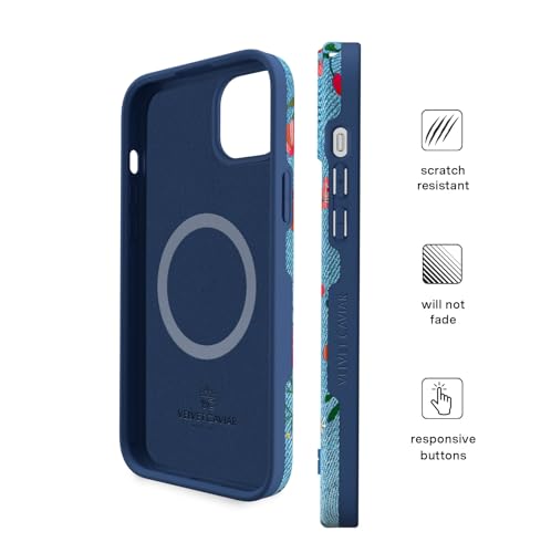 VELVET CAVIAR for iPhone 15 Case Retro - Compatible with MagSafe - 10ft Drop Tested - Vintage Hippie Floral by VELVET CAVIAR - Used condition - Image 6