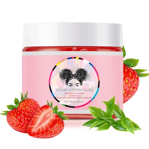 Gel de peinado Gel hidratante, Gel definidor de rizos, Cera de control de bordes para mujeres, Cera nutritiva natural para cabello encrespado y rebelde, Crema capilar para fijación flexible