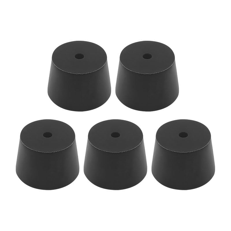 5Pcs Rubber Tapered Plug (16-20mm), Multicolor