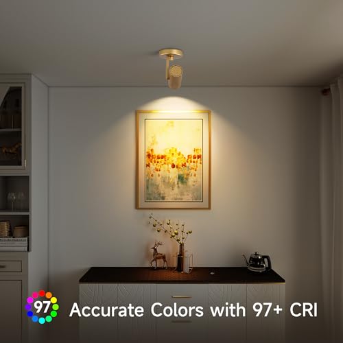 Opulux 12W LED Gold Dimmable Zoomable Ceiling Spotlight Indoor – Hardwired by Opulux - Used condition - Image 4