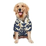 Large Dog Hoodie Christmas-Cute-Owl-Fox Pet Clothes Sweater with Hat Soft Cat Outfit Coat Small