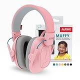Alpine Muffy Casque Anti Bruit : protection auditive pour enfants jusqu'à 16 ans   CE Certifié   Confortable et réglable   Prévient les troubles auditifs   Robuste et facile à ranger – Rose