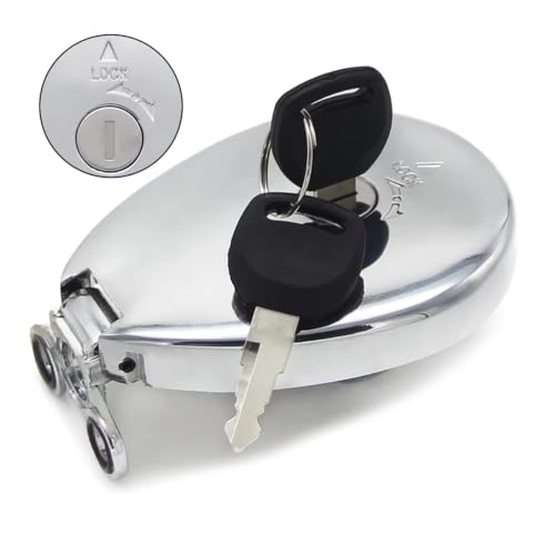 Bouchon de réservoir d'essence VN1500 BJ250 EN400 en alliage robuste avec clés