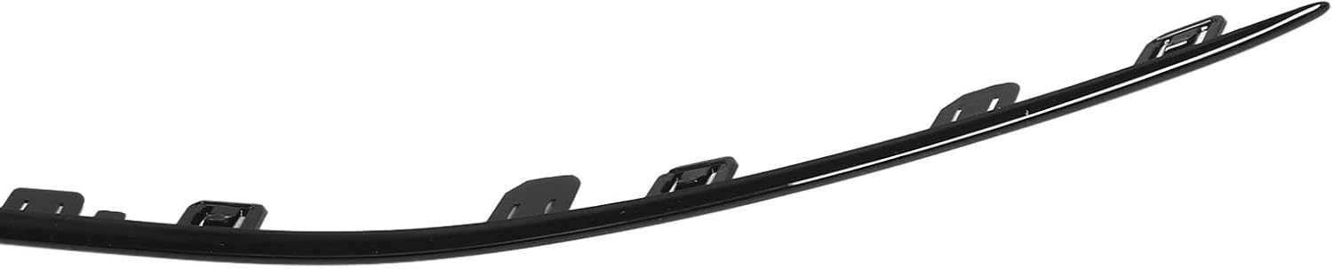 Eujgoov Front Bumper Lower Trim Kit for C Class W206 2022+, ABS Material Stylish Upgrade with Scratch Design Easy Replacement for Sedan & (Glossy Black)