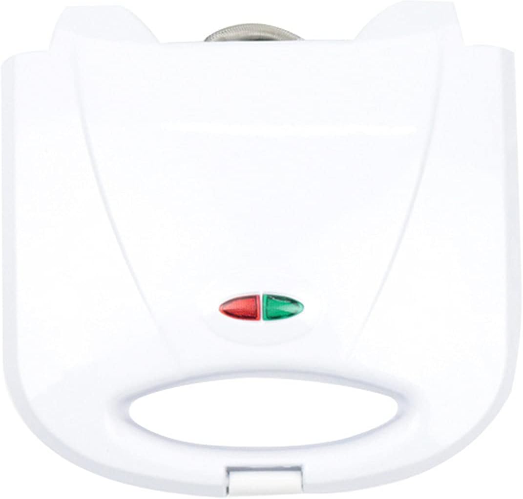 Sandwich Toaster Automatic Electric Baking Pan Breakfast Machine with Cool Touch Handle and Non-Stick Plate Suitable for Cooks Delicious Crispy Sandwiches