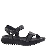 Skechers Women's 600 Spikeless Golf Sandal, Black, 6