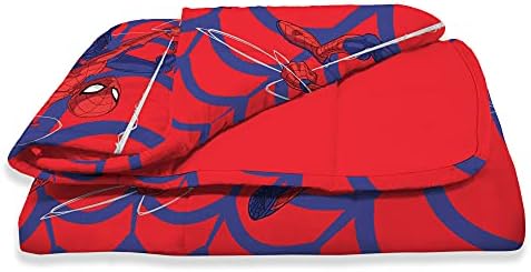 Marvel Spider-Man Spiderman Web Weighted Blanket, Kids One Size, 100% Polyester - 2 Kg
