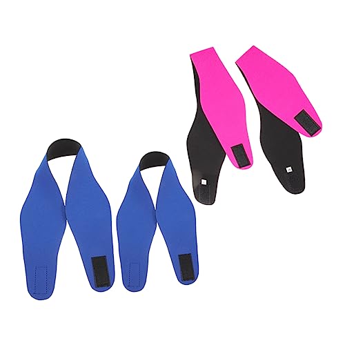 TOVINANNA Stylish Diving Headband Set 4pcs Boys and Girls Headbands Ear Covers Soft Breathable for Swimming Fitness