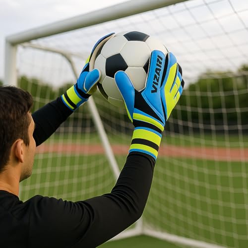 image for Vizari Avio F.P. Soccer Goalkeeper Gloves - Superior Grip, All Skill L