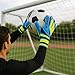 Vizari Avio F.P. Soccer Goalkeeper Gloves - Superior Grip, All Skill Levels - Non-Slip Receiver Gloves | for Kids and Adults (Blue/Green, Size 5)