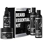 The Beard Struggle Beard Growth Kit for Men includes Beard Balm, Beard Oil, Beard Wash, & Beard Conditioner - Silver Collection - Viking Storm