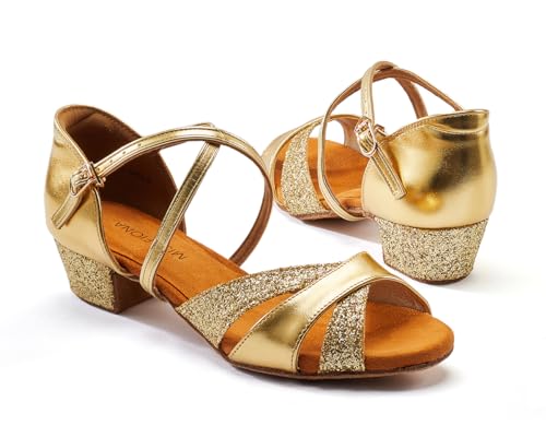 Zapatos de baile latino para niñas staychicfashion que evitan el cansancio 2
