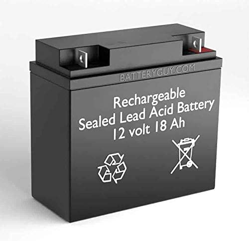 BatteryGuy HR22-12 Replacement 12V 18Ah SLA Battery Brand Equivalent (Rechargeable) - Qty of 1