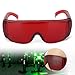 Laser Safety Glasses, Red Lens with 405-1064nm Protection Wavelength Range for Light Filter Laser Protection,Laser Hair Removal, Engraving, Cutting Machines, Industrial Protective Eyewear with Case
