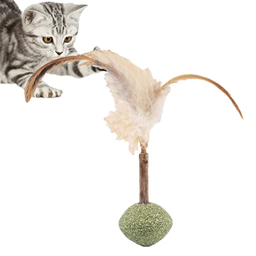 Brinquedos para gatos Catnip - Brinquedos forma animal com Silvervine | Brinquedo bola catnip para g