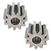 Notonmek 2X Steering Sector Pinion Gear GX20053 Compatible with John Deere Tractors L100 L102 L105 L108 LA100 LA110 LA115 LA120 D130 D140 D150 X110 X115R X120 92H 102 105 107H 145 155C 190C S240
