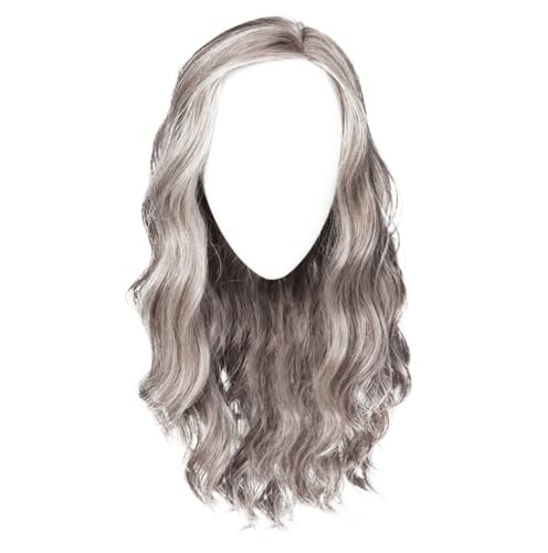 Raquel Welch Day To Date Wig With Long Layered Soft Curls, By Hairuwear, Average Cap, RL51/61 Iced Granita