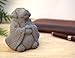 Modern Artisans Meditating Dog - Cast Stone Desk Pet, 3