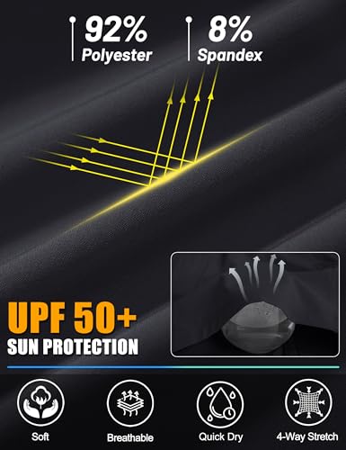 MAGCOMSEN Women's Athletic Hiking Running Shorts with Pockets Lightweight Quick Dry Golf Casual Summer Shorts Black, M